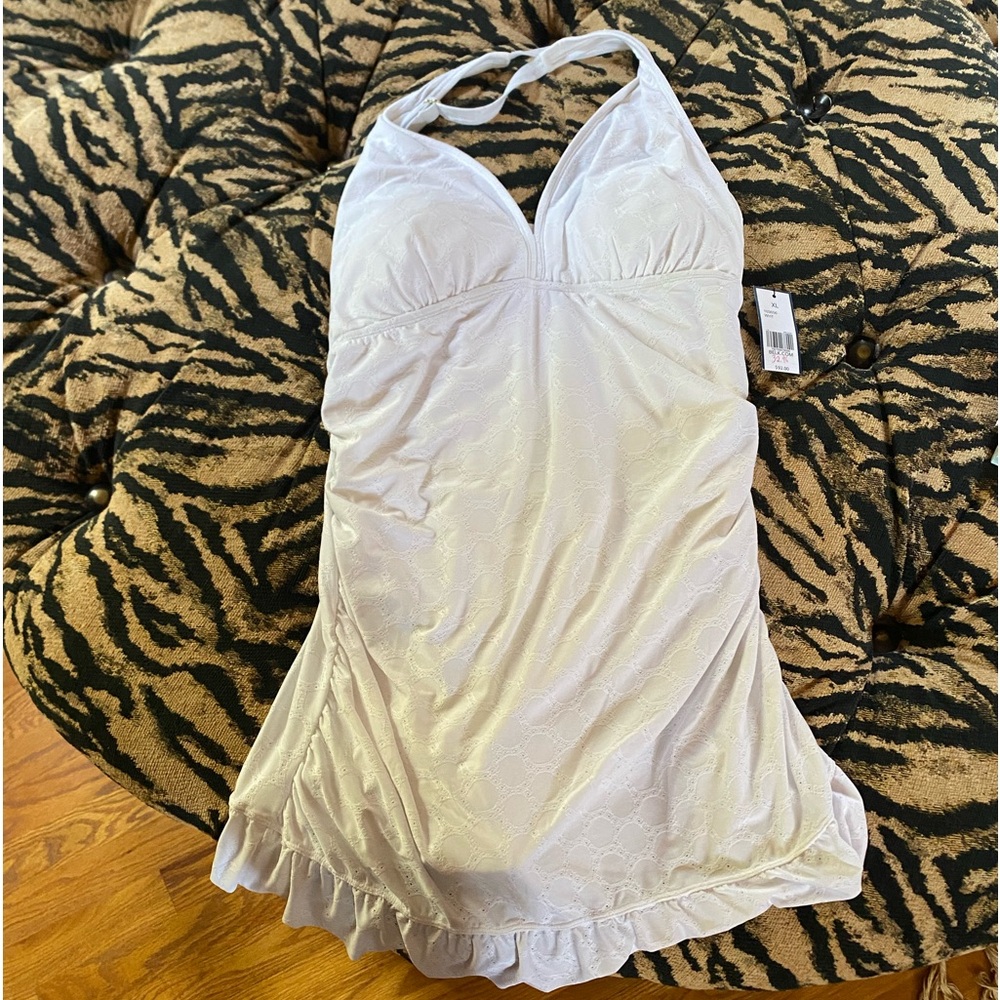 Women’s white bathing suit brand new never worn